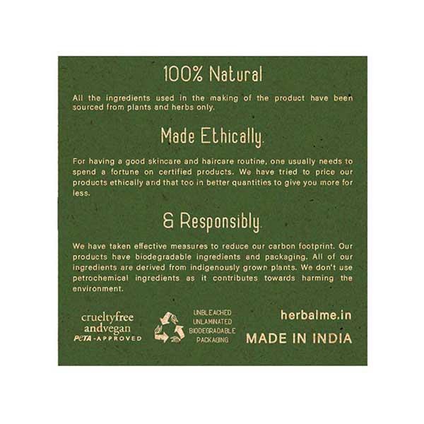 HM Herbal Me Almoneem Natural face Mask Detoxifies and soothes 75gm - Masks & Peels