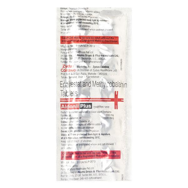 Netmeds | Aldonil Plus Tablet 10'S