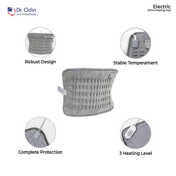 Dr. Odin Multipurpose Electric Heating Pad (28 cms x 35 cms) 1's - Hot Pack/Ice Bag