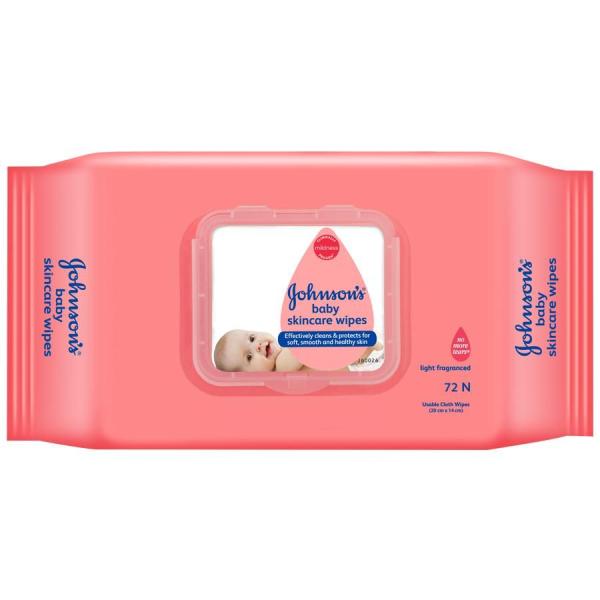 Netmeds | Johnson's Baby Skincare Wipes 72 s (se)