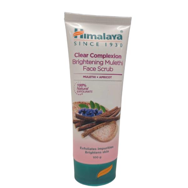 Netmeds | Himalaya Clear Complexion Brightening Mulethi Face Scrub - Mulethi & Apricot 100 g