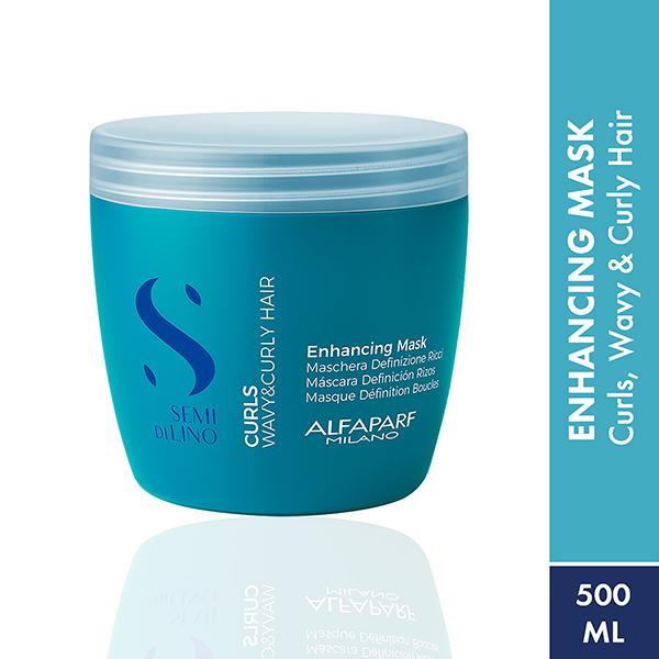 Netmeds | Alfaparf Milano Curly Hair Enhancing Mask for Curly, Frizzy, Dry Hair 500 ml