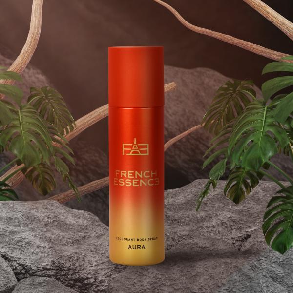 Netmeds | French Essence Deodorant Body Spray - Aura 150 ml