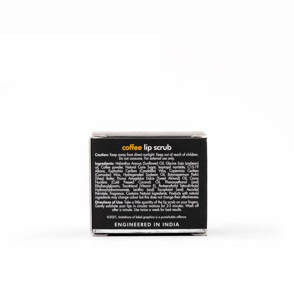 mCaffeine Coffee Lip Scrub 12 gm - Lip Scrubs