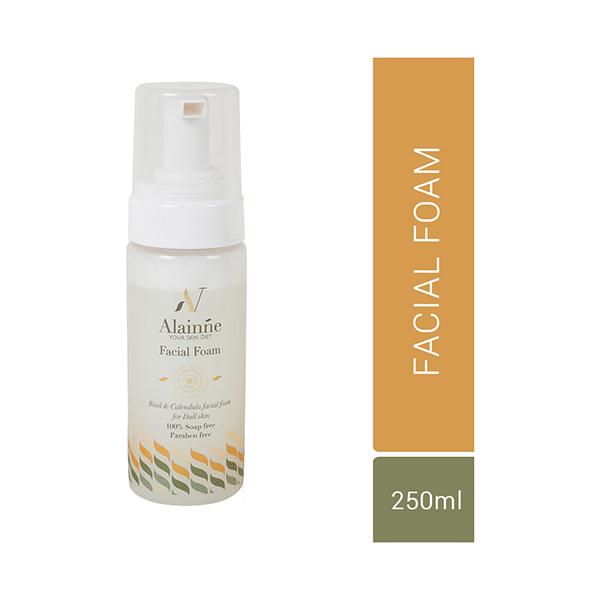 Netmeds | Alainne Basil and Calendula Facial Foam for Dull Skin 150 ml