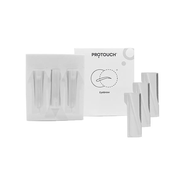 Netmeds | Protouch Dermaplaning Eyebrow Grooming Attachments 50 gm