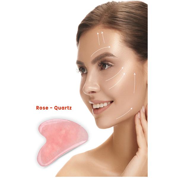 Allure Gua Sha Stone ( rose quartz ) 1's - Massagers