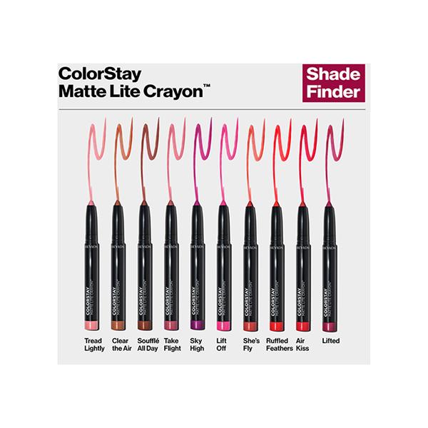 Revlon Colorstay Matte Lite Crayon Take Flight 1.4 gm - Lip Crayons