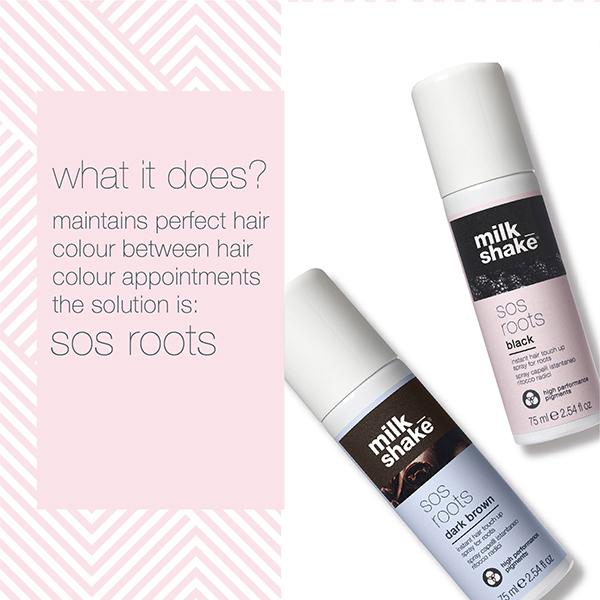 milk shake SOS Roots Dark Brown 75 ml - Powder