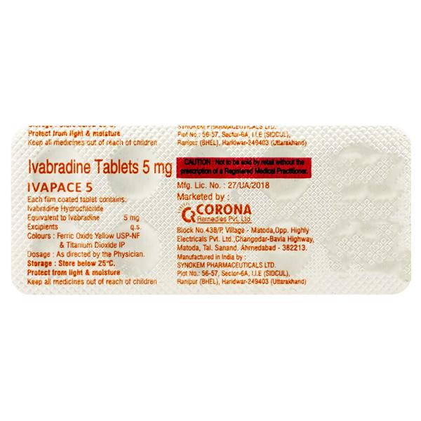 Netmeds | Ivapace 5mg Tablet 10'S
