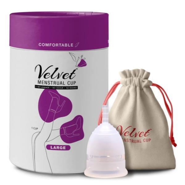 Netmeds | Velvet Menstrual Cup (Large) 1's