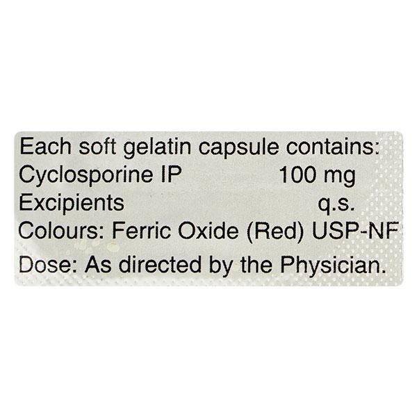 SPRINTAS 100mg Capsule 5's - Auto Immune Disease-Imm