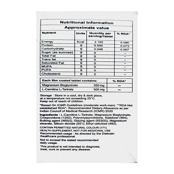 CARNIGLO M Tablet 15's - Supplements-Sup