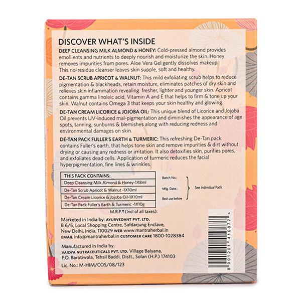 Mantra DeTan Facial Kit 5's - Facial Kits
