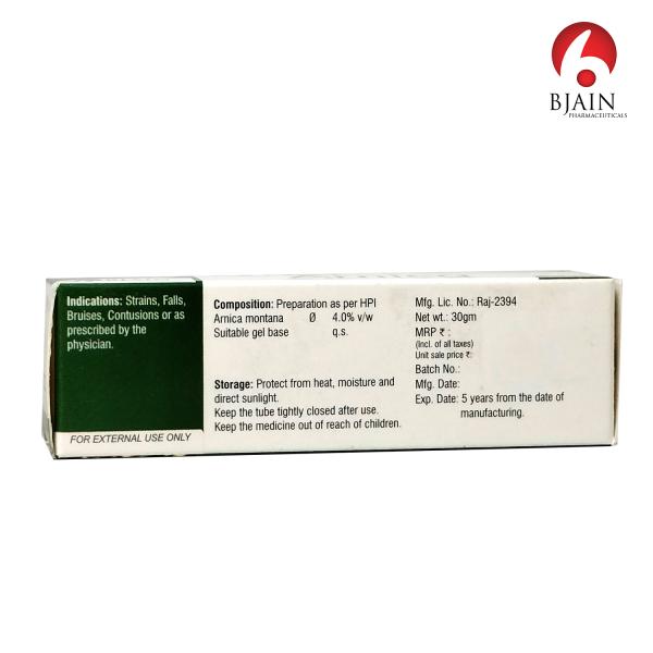Bjain Omeo Arnica Gel 30 gm - Speciality Medicine