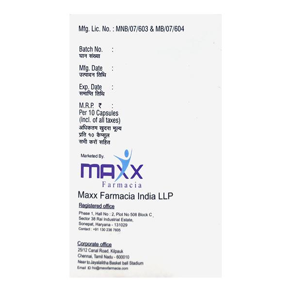 MAXXOPAN LS Capsule 10's - Ulcerative Colitis/Bowel Inflammatory Disease-Ant