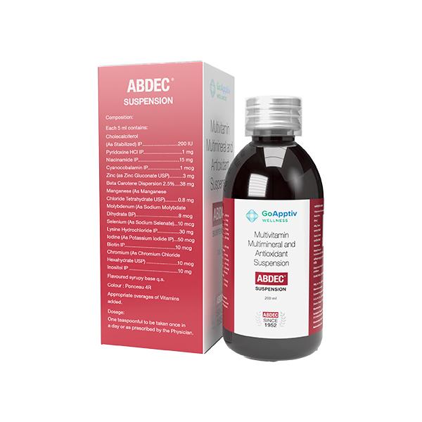 ABDEC Suspension 200ml - Supplements-Vam