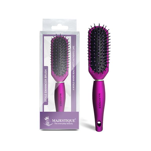 Majestique Purple Series Style Enhancer Hair Brush for Shaping and Defining 1's