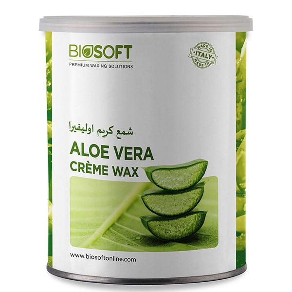 Netmeds | Biosoft Aloevera Cream Wax Liposoluble Wax 800 ml