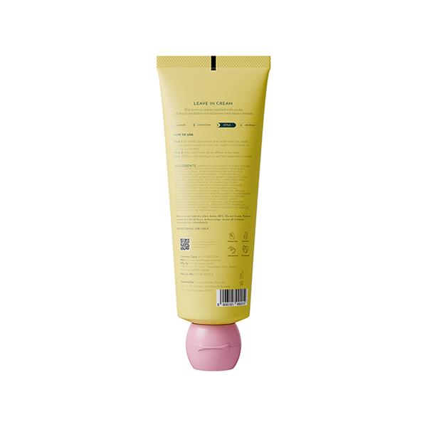 Fix My Curls Leave in Cream with Moisturising Jojoba Oil, Nigella Sativa Oil, and Keratin for Curly, Wavy, Dry and Frizzy Hair 250 gm - Hair Sets & Kits