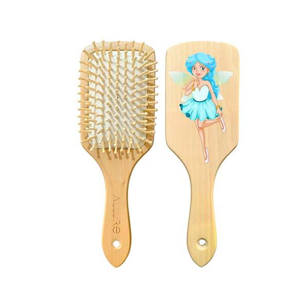 Netmeds | Allure Personalised Paddle Hair Brush Fairy Print 1's