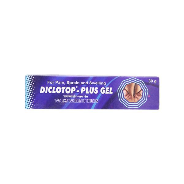 Diclotop Plus Gel 30gm - Pain relief-Nsa