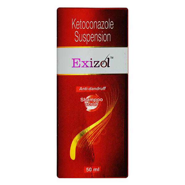 Netmeds | EXIZOL ANTIDANDRUFF SHAMPOO Scrub 50ml