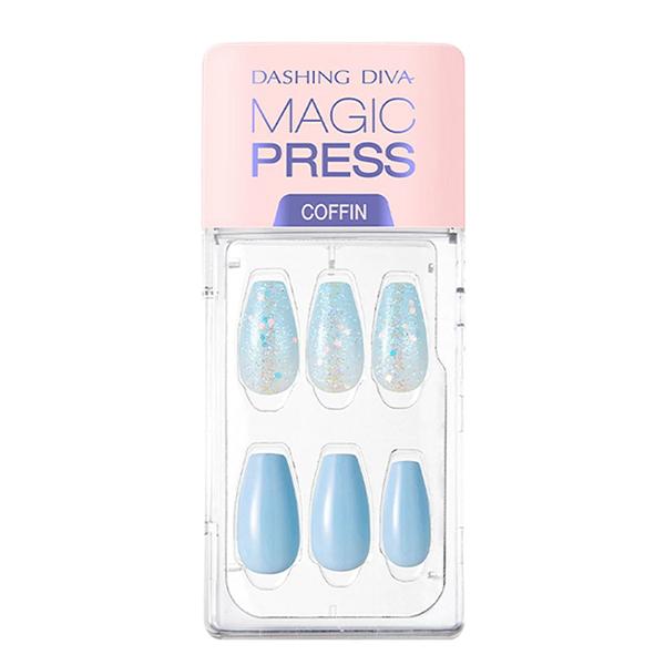 Dashing Diva Magicpres Nail Polish - Blue Nebula 50 ml