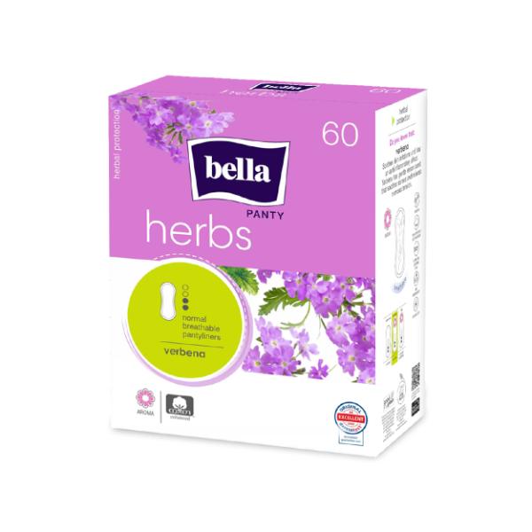 Bella Herbs Verbena Normal Panty Liners 60's - Panty Liners