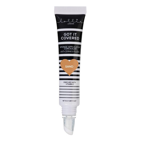 Lottie London GOT IT COVERED- SPONGE APPLICATOR CONCEALER Sand 8 ml - Concealer