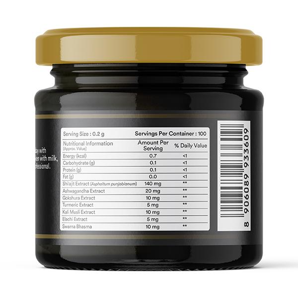 INLIFE Shilajit Gold Resin 20 gm - Sexual Care