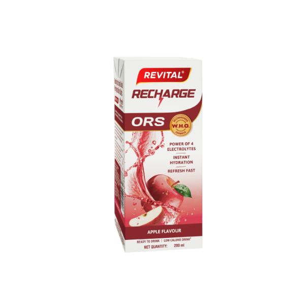 Netmeds | Revital Recharge ORS - Apple Flavour 200 ml