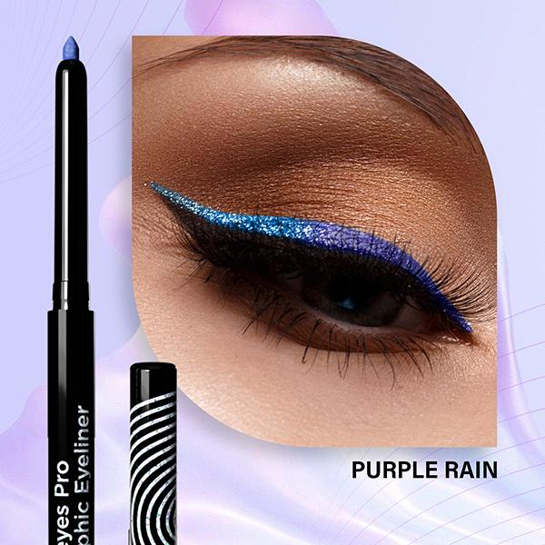 Faces Canada Magneteyes Pro Holographic Eyeliner - Purple Rain 03 0.25 gm - Eyeliners