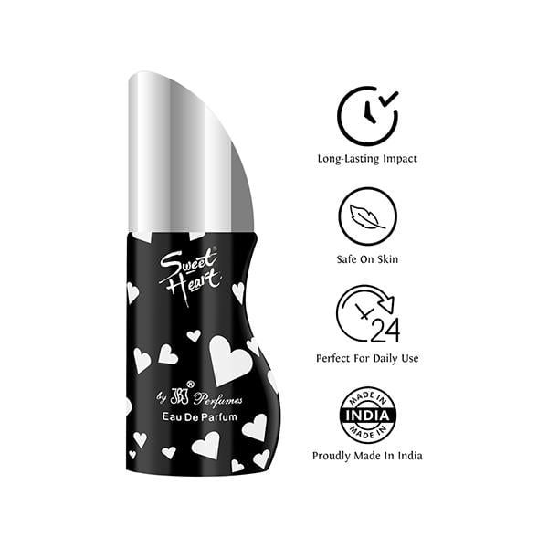 Sweet Heart Black Eau De Parfum 100 ml - Perfumes (Edt/Edp)