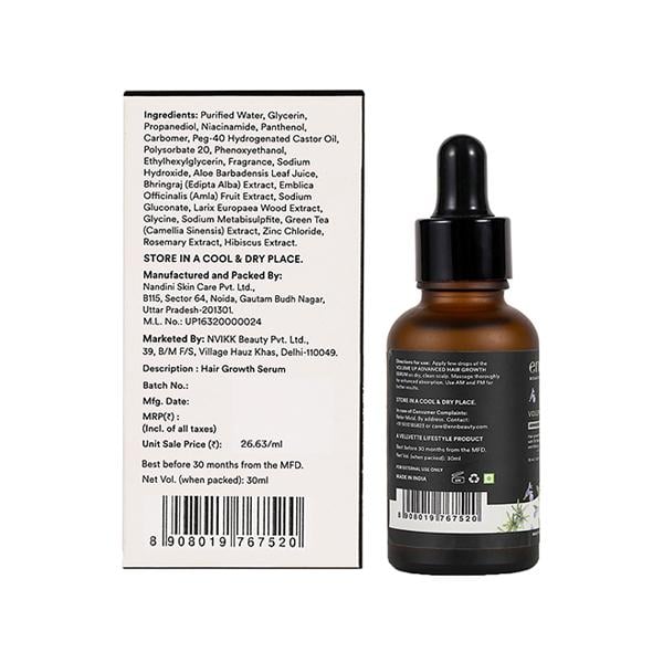 Enn Volume Up Advanced Hair Growth Serum 30 ml - Hair Serums
