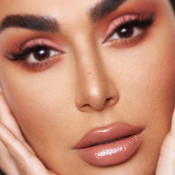 Huda Beauty Power Bullet Cream Glow Hydrating Lipstick Bossy Brown Hustla 3 gm - Lipsticks