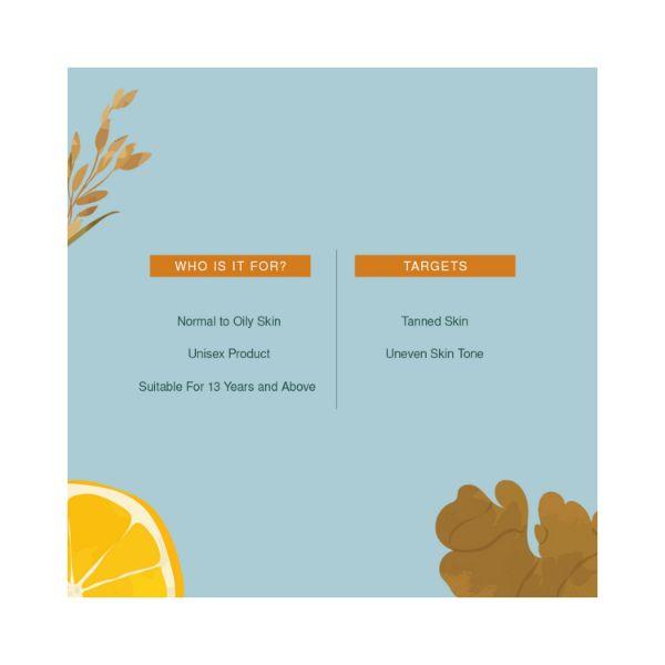 Juicy Chemistry Lime, Ginger & Rice Soap for Tan Removal & Skin Brightening 100m - Soaps