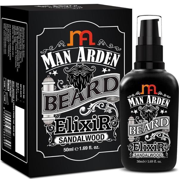 Netmeds | Man Arden Beard Elixir Oil - Sandalwood 50 ml