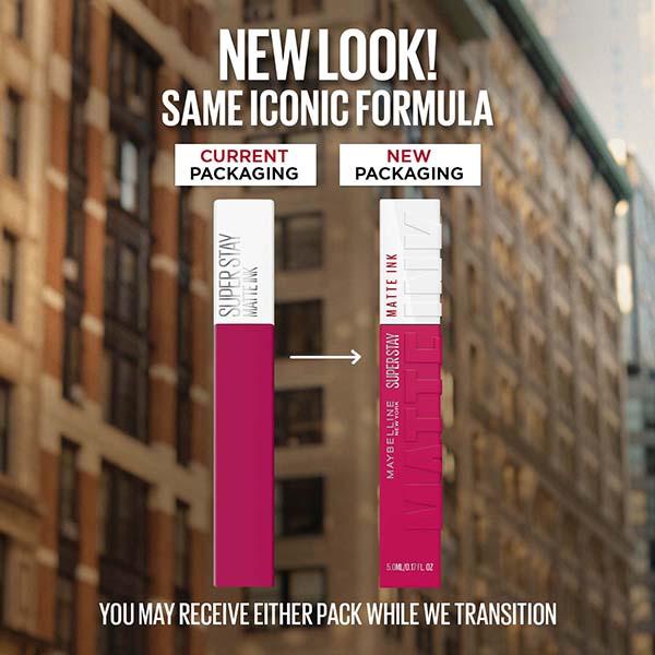 Maybelline New York Super Stay Matte Ink Liquid Lipstick, 120 Artist 5ml - Lipsticks