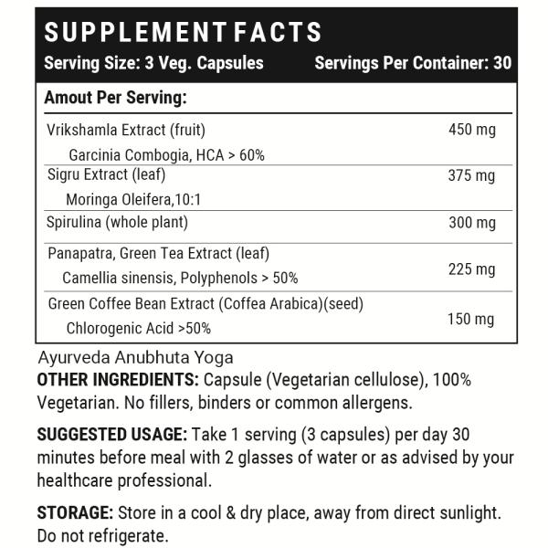 INLIFE Keto Slimming Vegetarian Capsule 90's - Weight Loss
