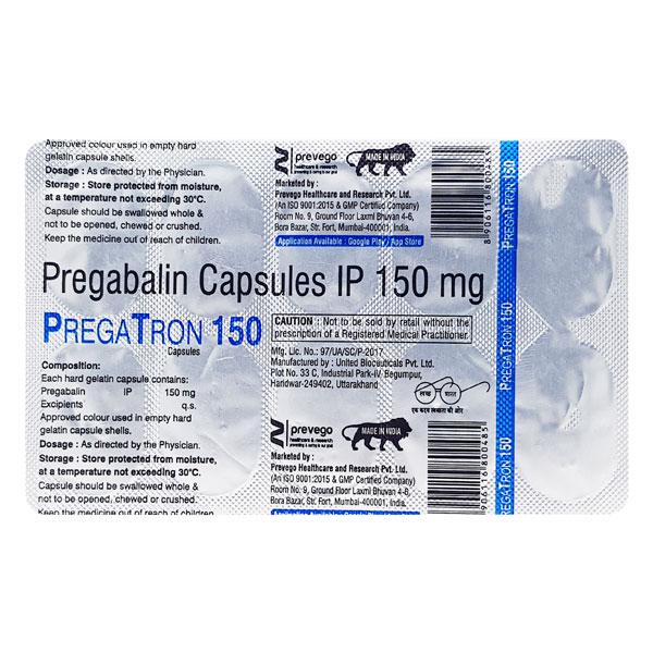 Netmeds | PREGATRON 150 Capsule 10's