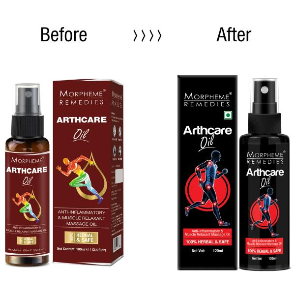 Morpheme Remedies Arthcare Oil With Spray 100 ml - Hair Oils
