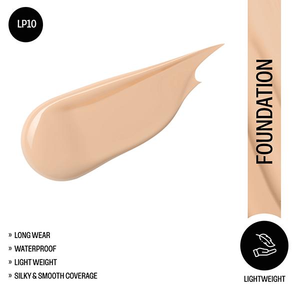 Insight Cosmetics Ultra-Thin Second Skin Long Wear Foundation - LN10 20 ml - Foundation