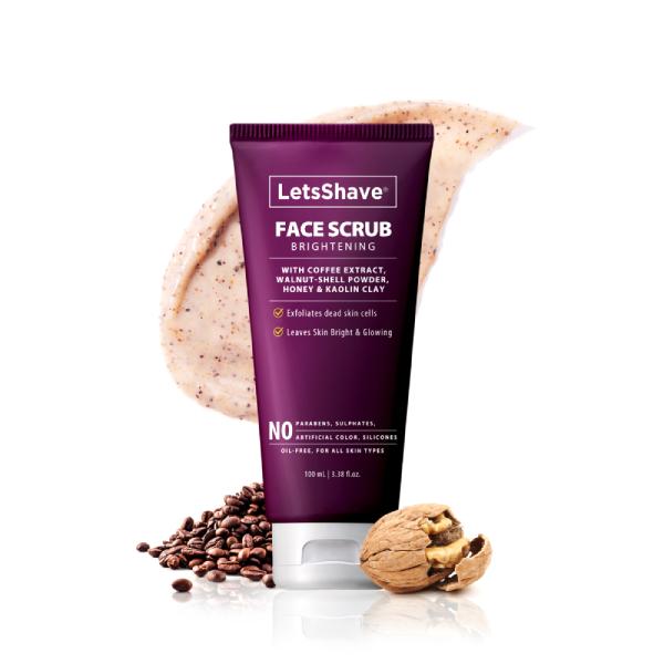 Netmeds | LetsShave Brightening Face Scrub 100 ml