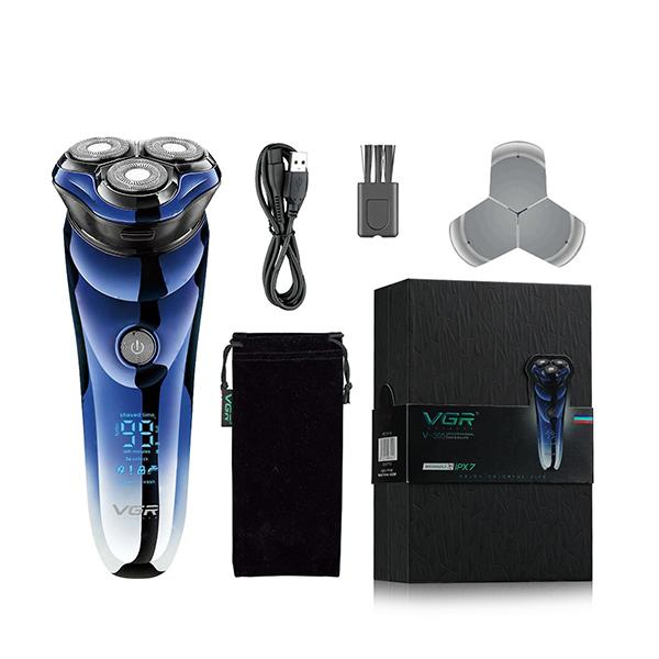 Netmeds | VGR V-305 Wet and Dry Shaver, 100 min Runtime (Blue) 1's
