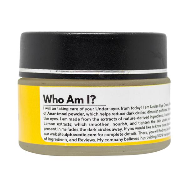 Alphavedic Under-eye Cream 15 gm - Under Eye Creams & Serums