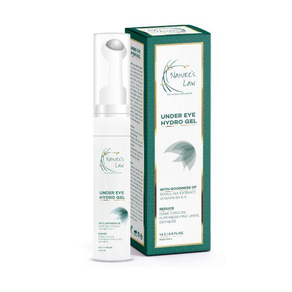 Nature's Law Under Eye Hydro Gel 15 gm - Under Eye Creams & Serums