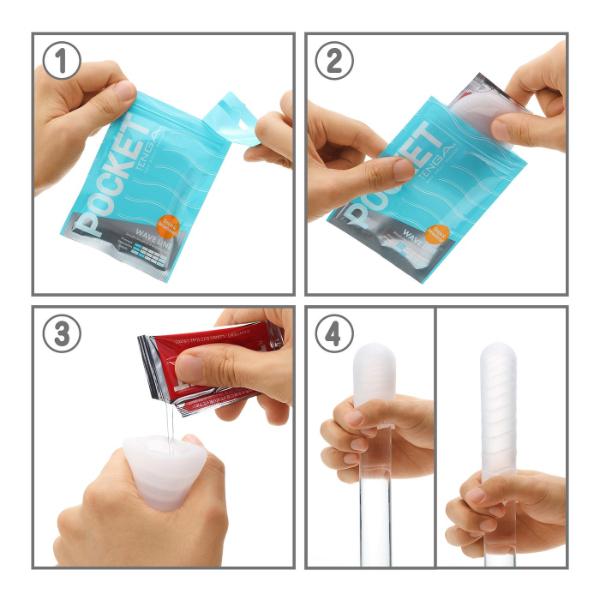 Gizmoswala Pleasure Pocket Condom 1's - Massagers And Vibrators