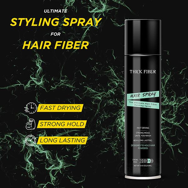 Thick Fiber Hair Spray - Ultimate Holding Spray for Hair Fibers 250 ml - Hair Sprays & Mists
