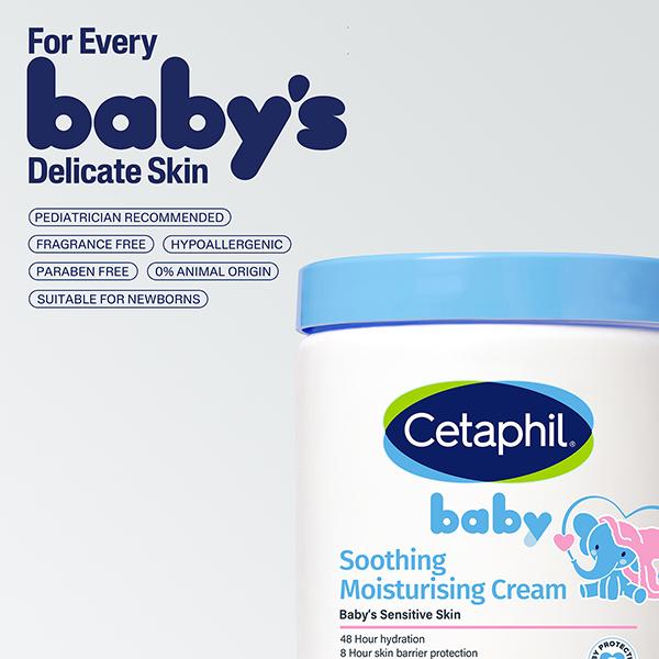 Cetaphil Baby Soothing Moisturising Cream 566 g - Face Moisturizers